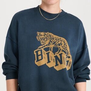 Anine Bing Harvey Crewneck Sweatshirt | Vintage Tiger